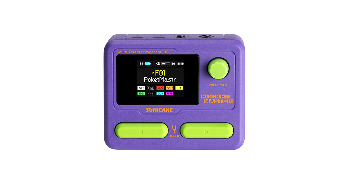 ■新品 SONICAKE POCKET MASTER WH 英語 バージョン SONICAKE Pocket Master Colorful Case English Global Version